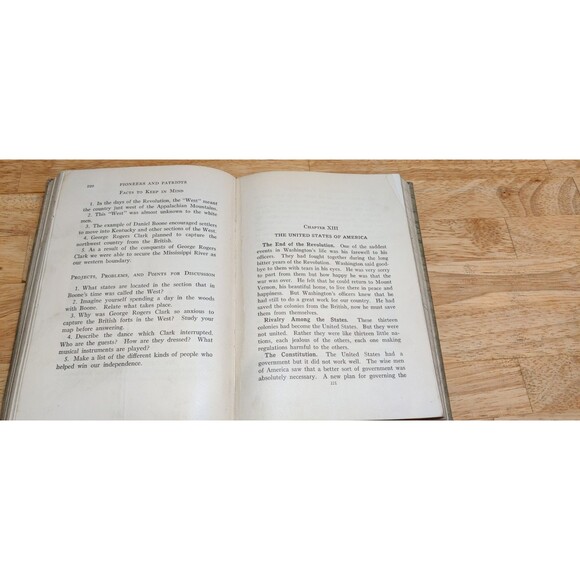 Vintage Pioneer and Patriots of America Furlong 1926 Hardcover - Picture 15 of 16